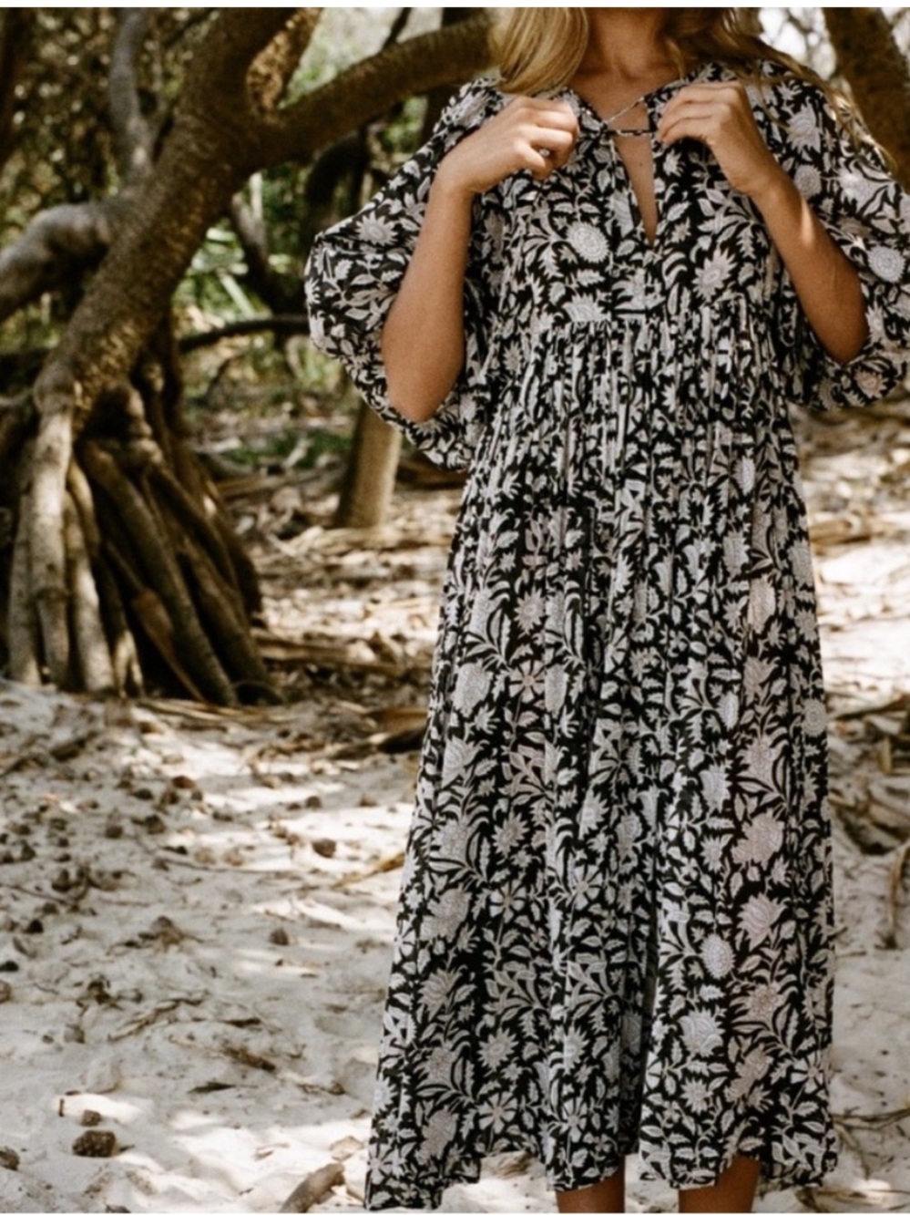 Daughters of India Kyra midi dress L